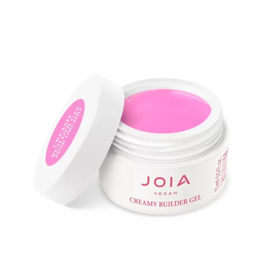 Моделюючий гель JOIA Vegan Creamy Builder Gel Pink Orchid м`який розовий 15 мл