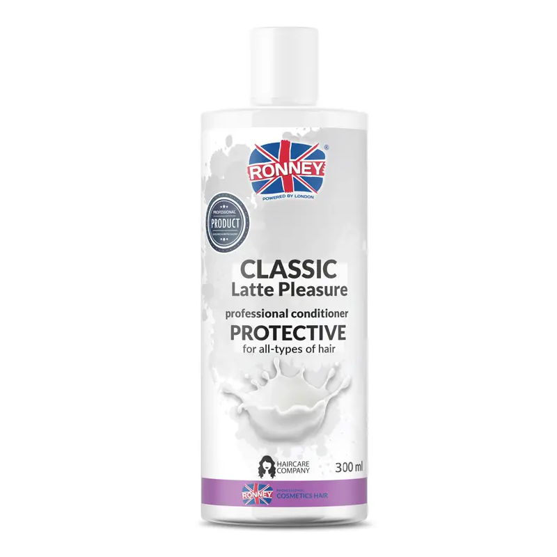 Кондиціонер для всіх типів волосся Ronney Classic Latte Pleasure Protective Conditioner 300 мл