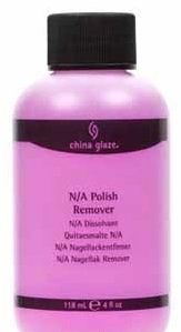 Рідина для зняття лаку без ацетону China Glaze Red N/A Polish Remover 118 мл