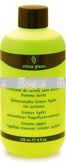 Рідина для зняття лаку з ацетоном China Glaze Yellow Acetone Polish 236 мл