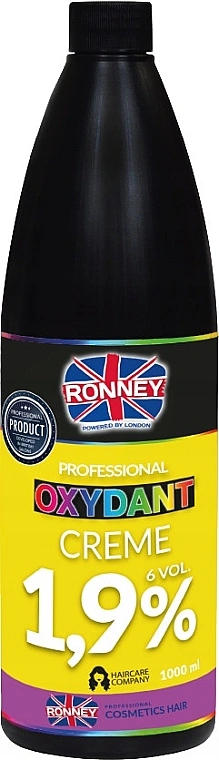 Крем-окислювач для волосся Ronney Professional Oxydant Creme 1,9% 1000 мл