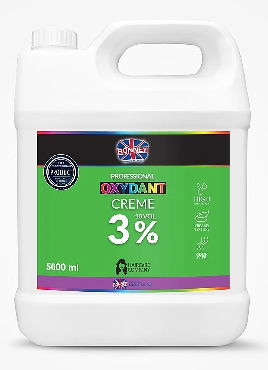Крем-окислювач для волосся Ronney Professional Oxydant Creme 3% 5000 мл