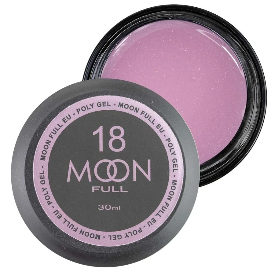 Полігель MOON FULL Poly Gel №18 рожевий Зефір 30 мл