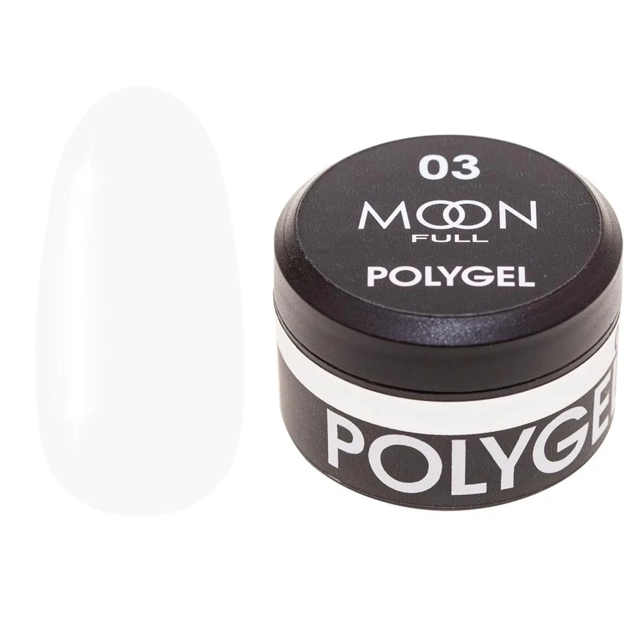 Полігель MOON FULL Poly Gel №03 прозорий 15 мл