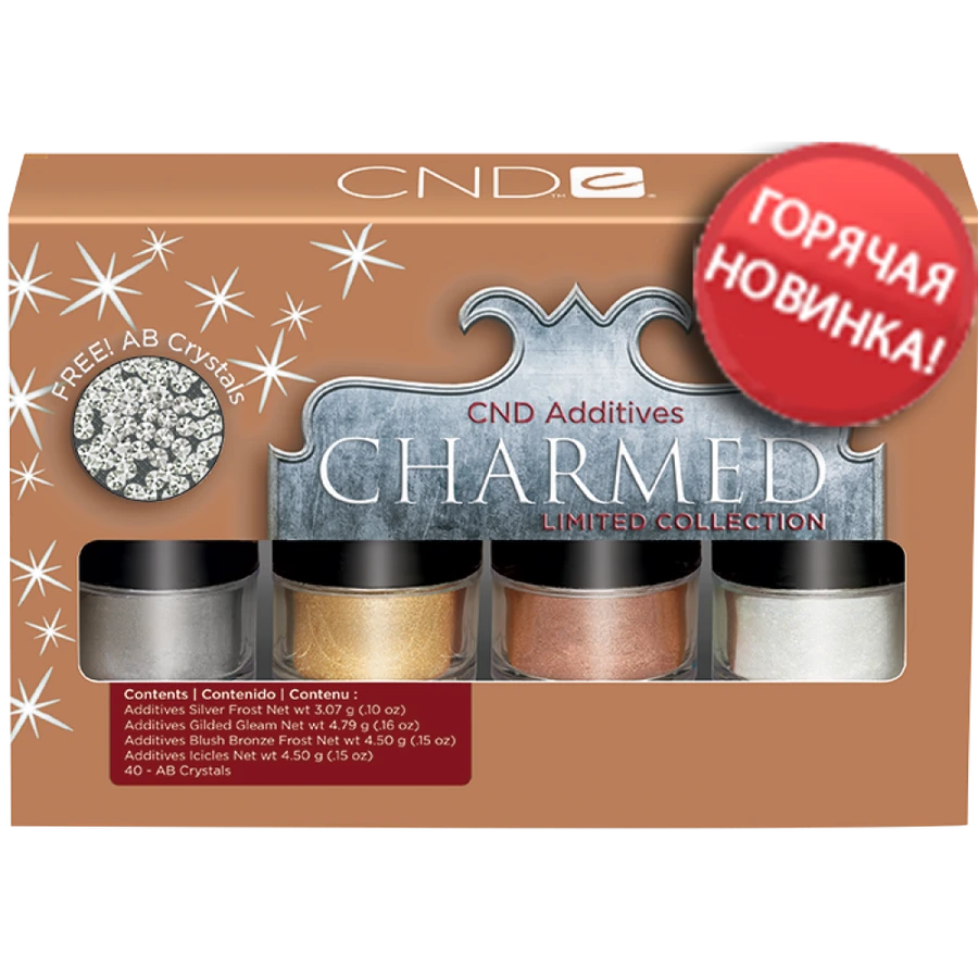 Міні набір пігментів CND Additives Charmed Limited Collection