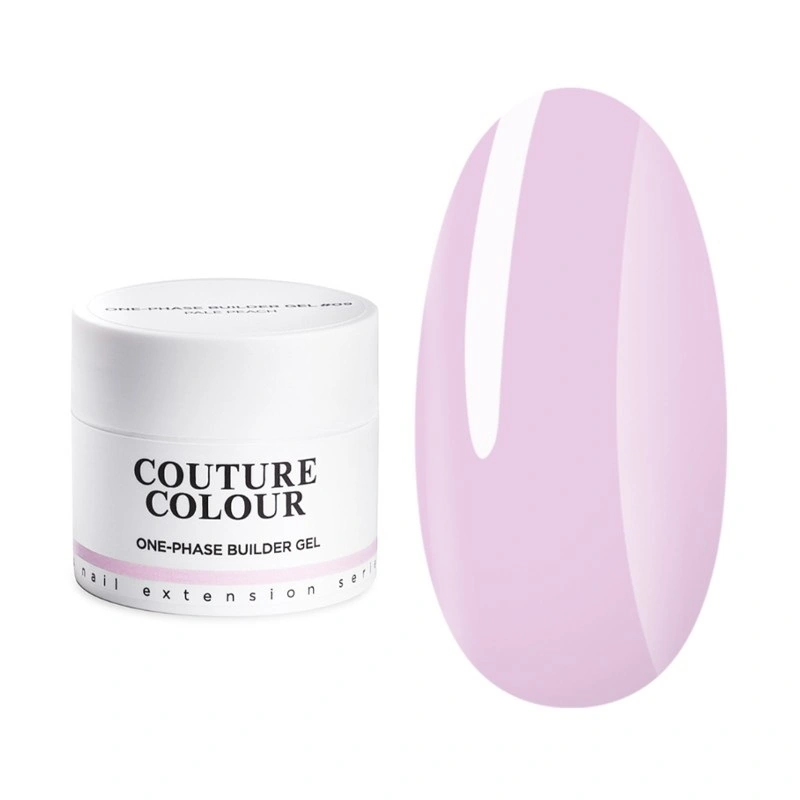 Однофазний гель для моделювання Couture Colour One-Phase Builder Gel 03 Lavender Dream лавандовий, зі сріблястими блискітками 15 мл