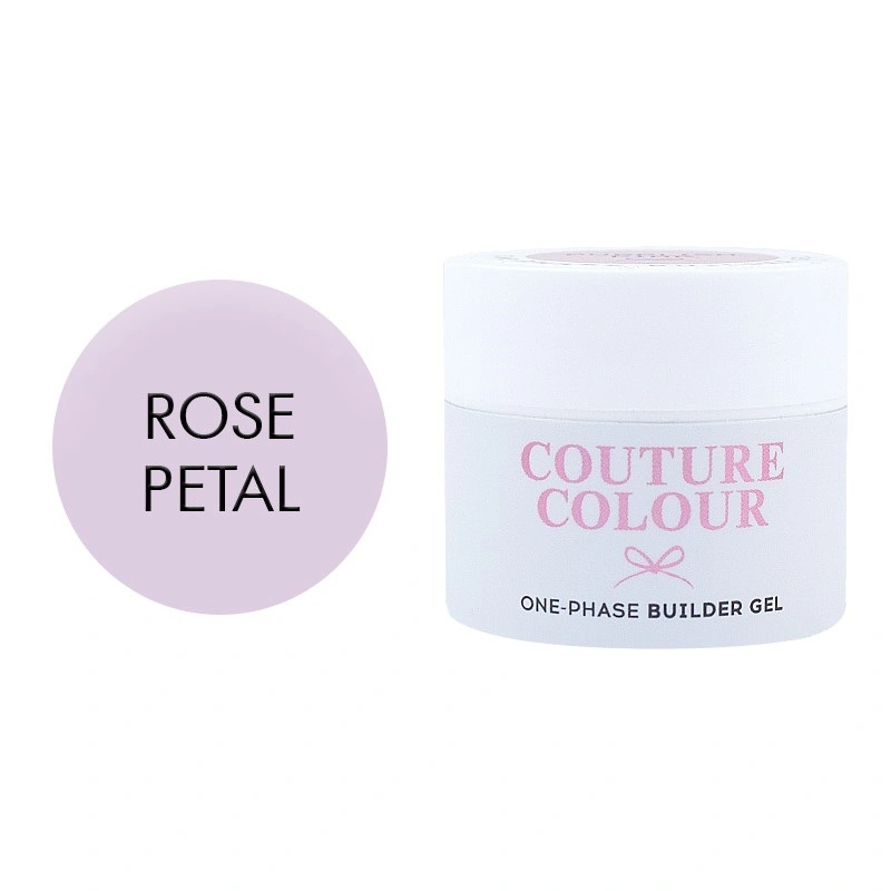 Однофазний гель для моделювання Couture Colour One-Phase Builder Gel 02 Rose Petal ніжний рожевий 50 мл
