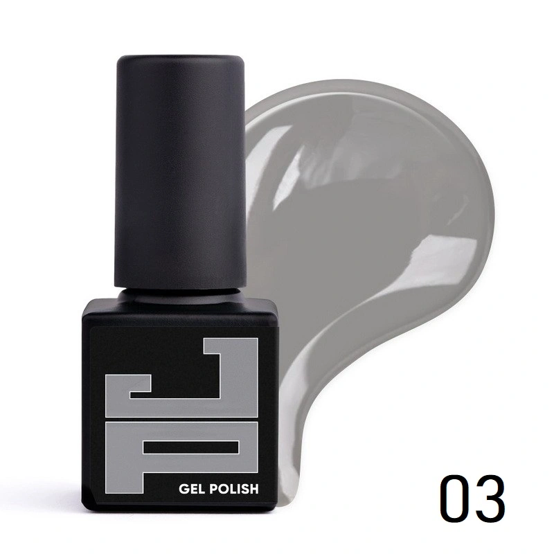 Гель-лак Jerden-Proff Gel Polish 03 світло-сірий, емаль 5 мл