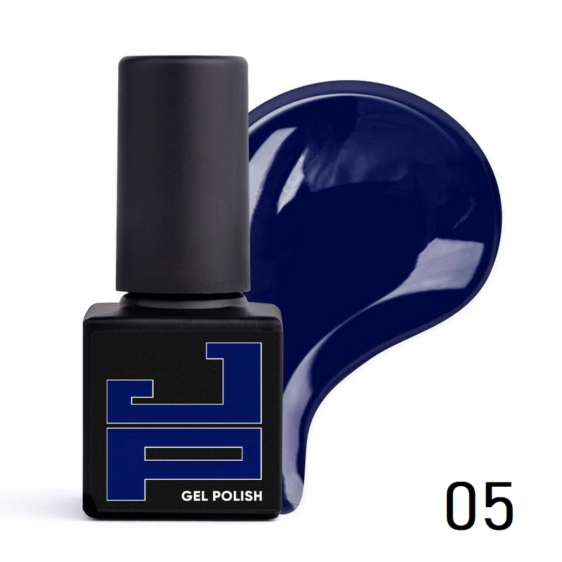 Гель-лак Jerden-Proff Gel Polish 05 темно-синій, емаль 5 мл