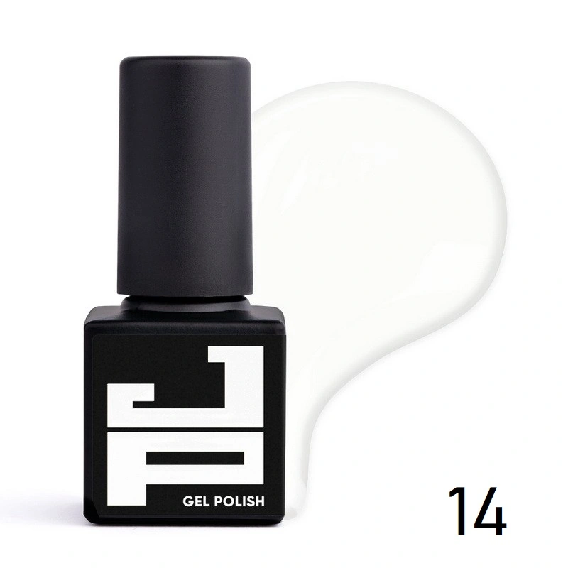 Гель-лак Jerden-Proff Gel Polish 14 білий, емаль 5 мл