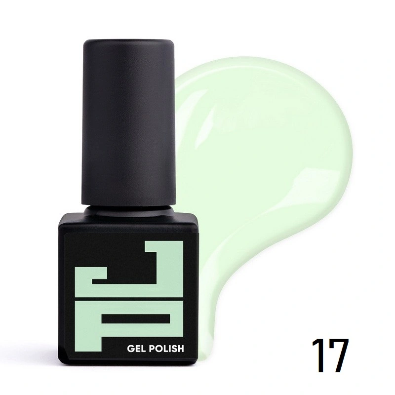 Гель-лак Jerden-Proff Gel Polish 17 м`ятно-блакитний, емаль 5 мл