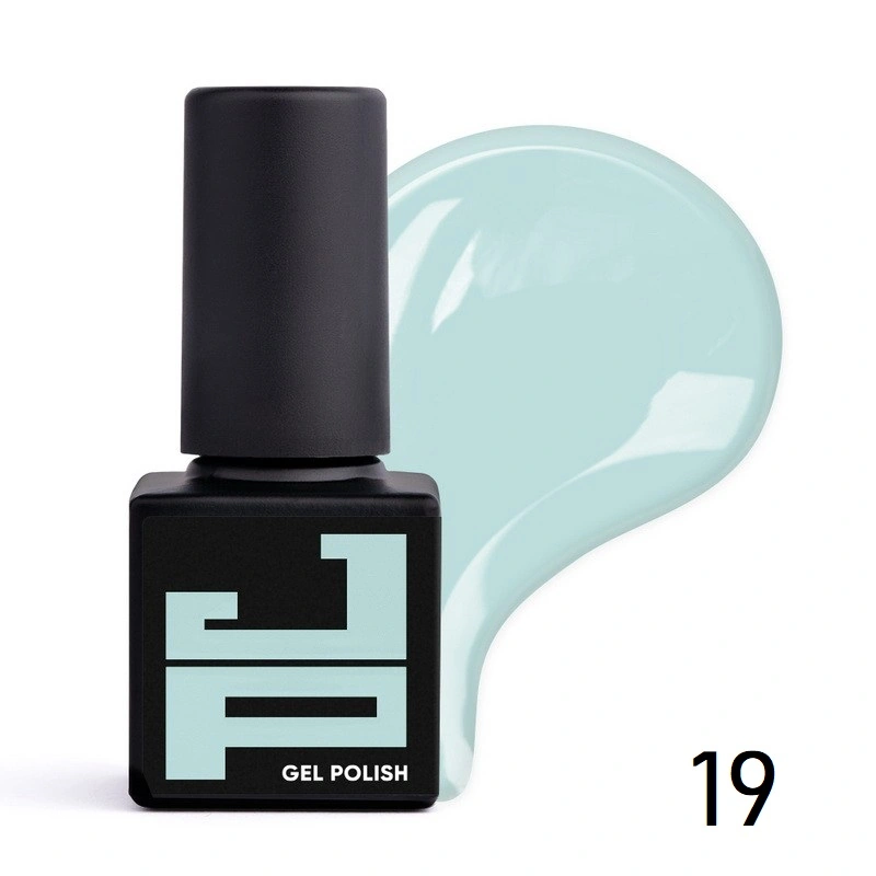 Гель-лак Jerden-Proff Gel Polish 19 крижано-блакитний, емаль 5 мл
