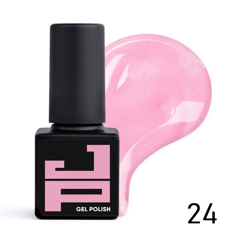 Гель-лак Jerden-Proff Gel Polish 24 спалах орхідеї, з шиммером 5 мл