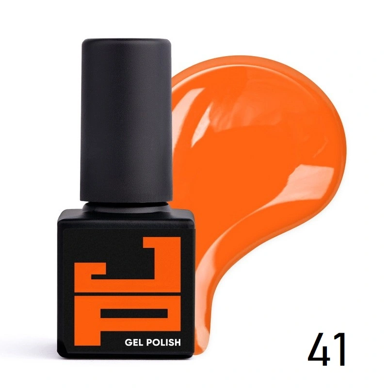 Гель-лак Jerden-Proff Gel Polish 41 неоново-оранжевий, неон 5 мл