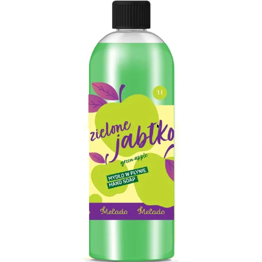 Рідке мило для рук Зелене яблуко Melado Hand Soap Green Apple 1000 мл