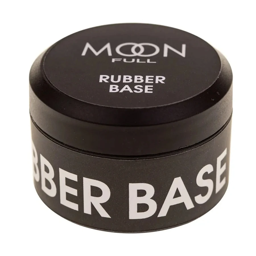 Базове покриття для гель-лаку MOON FULL Rubber Base каучукове 15 мл