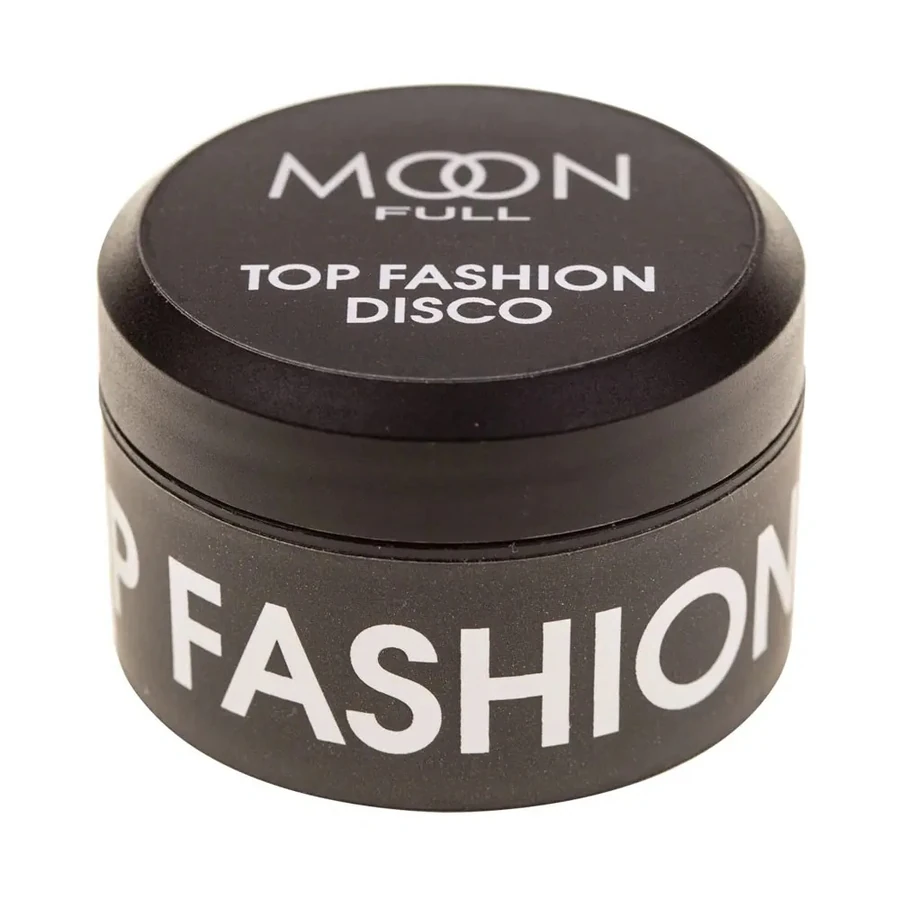 Світловідбивний топ для гель-лаку MOON FULL Top Fashion Disco без липкого шару 15 мл
