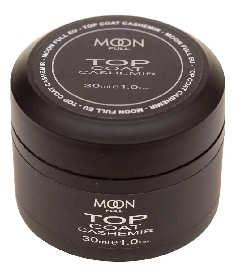 Матовий закріплювач з ефектом велюру MOON FULL Top Coat Cashemir 30 мл