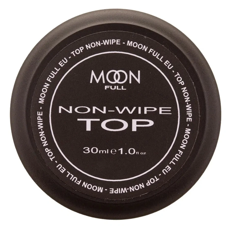 Верхнє покриття для гель-лаку MOON FULL Top Non-Wipe без липкого шару 30 мл