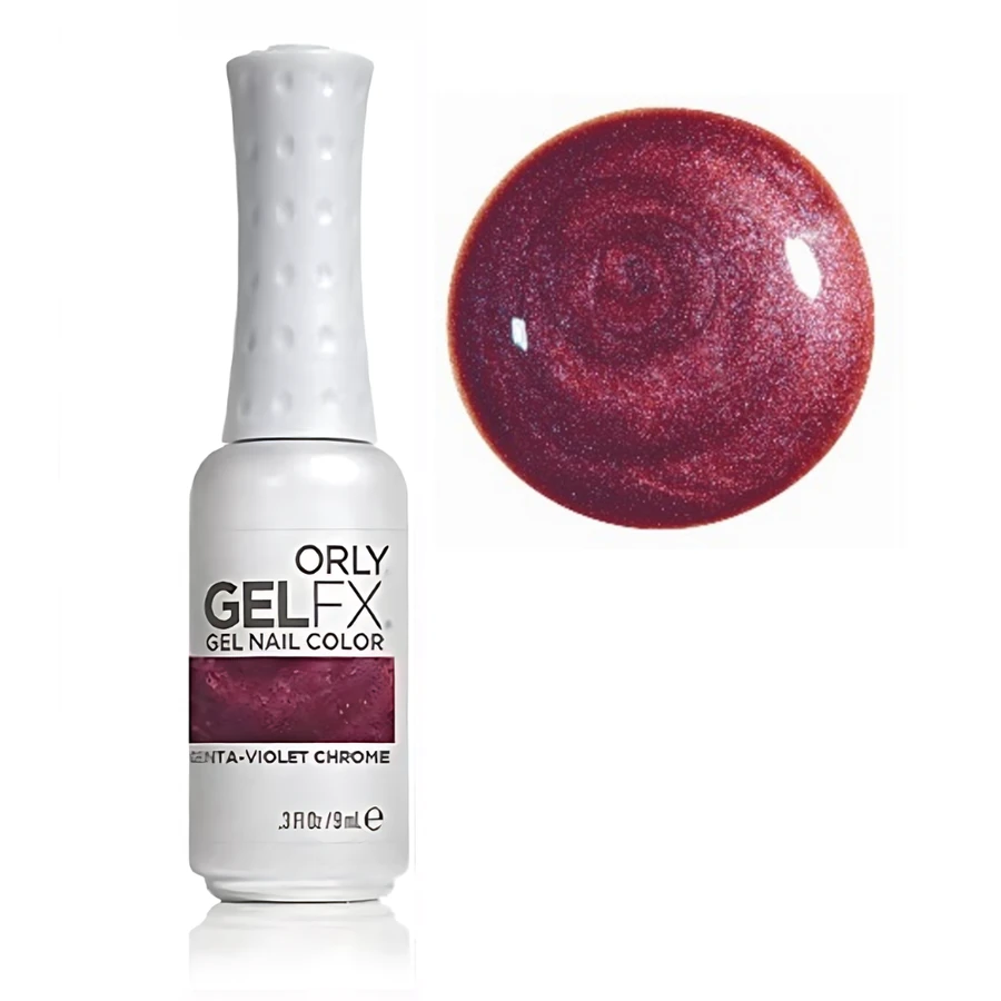 Гель-лак ORLY Gel FX Magenta Violet Chrome малиновий хамелеон із шиммером 9 мл