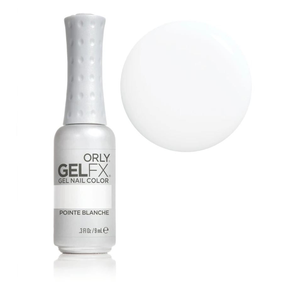 Гель-лак ORLY Gel FX Pointe Blanche яскраво-білий, щільний 9 мл