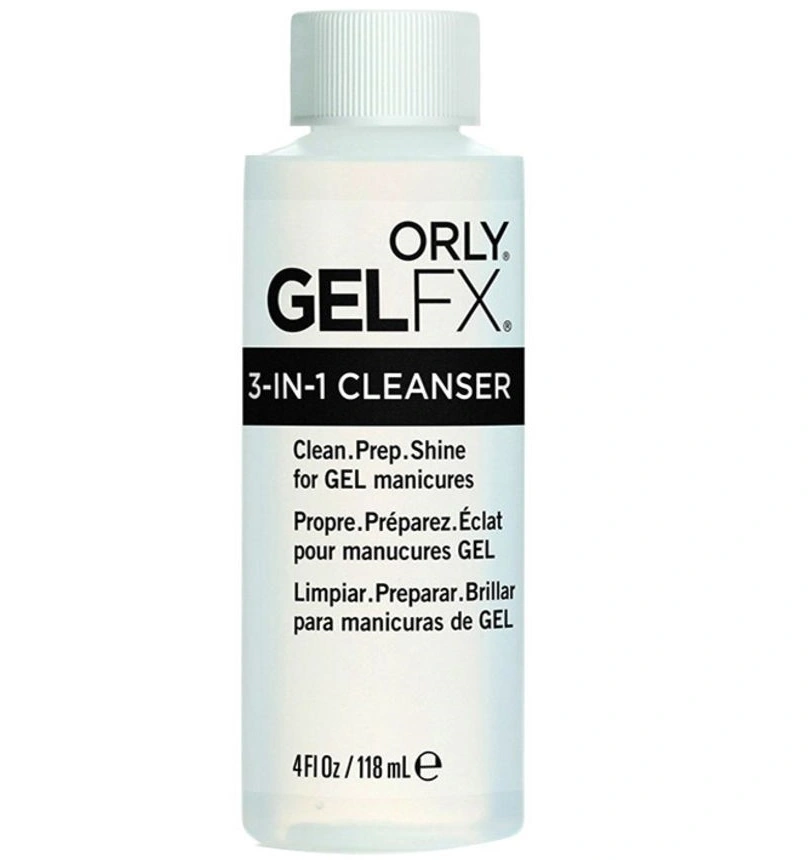 Знежирювач, очищуючий засіб 3-в-1 ORLY GEL FX 3-in-1 Cleanser 118 мл