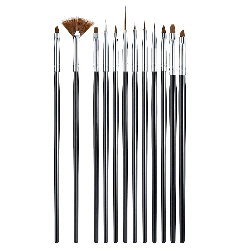Набір пензликів для розпису Molekula Set of Brushes for Drawing 12 шт