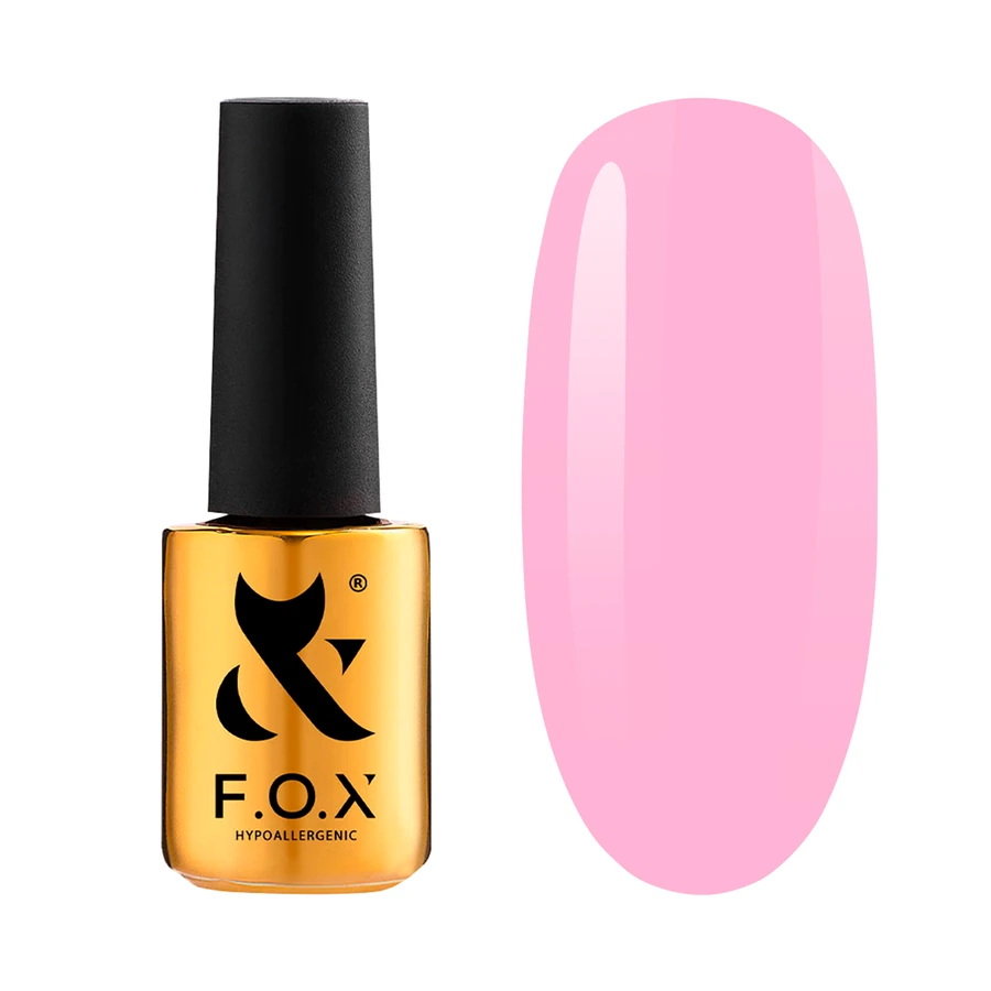 Гель-лак FOX Gel-Polish Spectrum 145 рожевий, емаль 14 мл