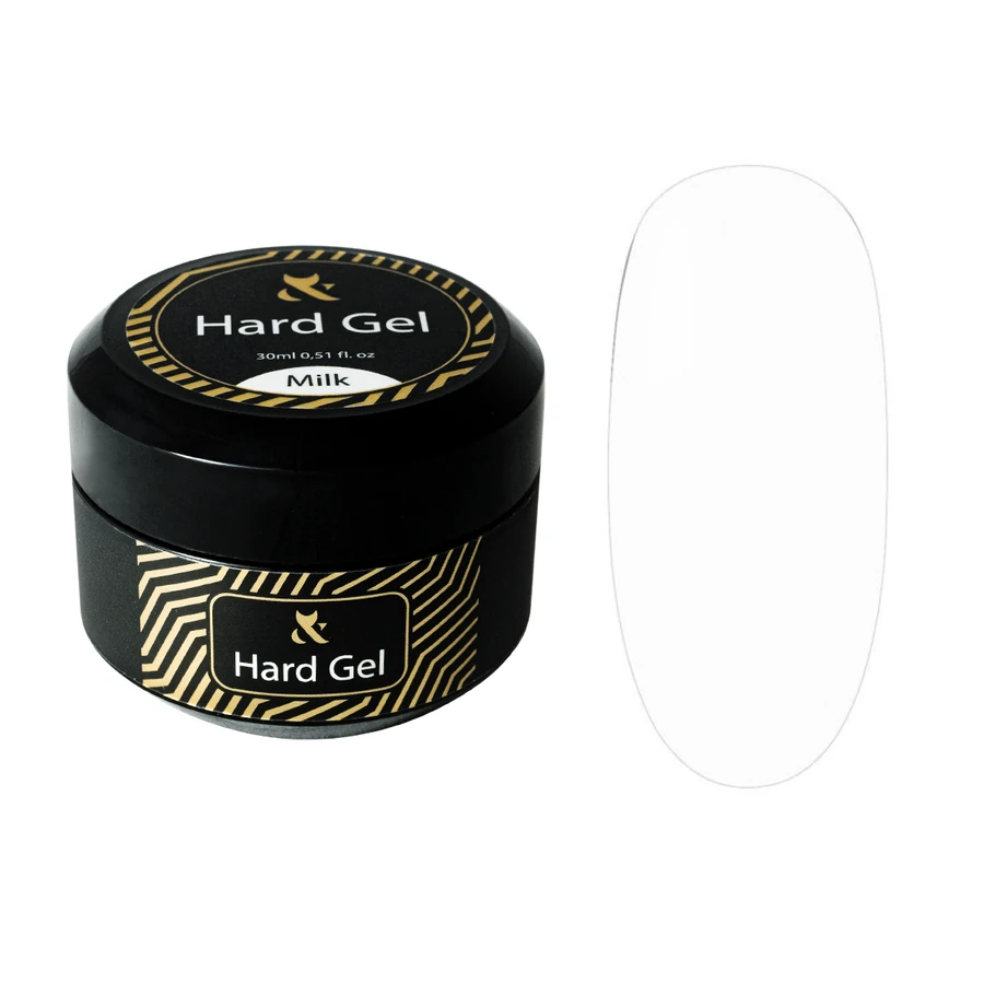 Гель для моделювання та зміцнення FOX Hard Gel Cover Milk молочно-білий 30 мл
