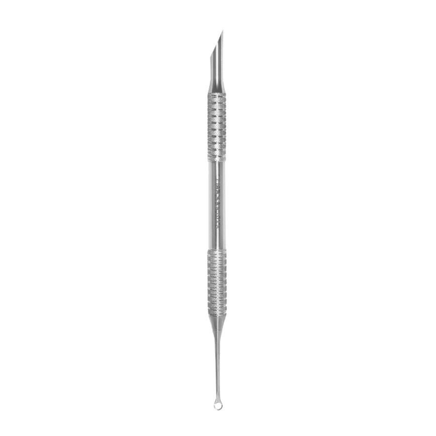 Лопатка манікюрна Staleks Pro EXPERT 51 TYPE 2 пушер скошений + кільце