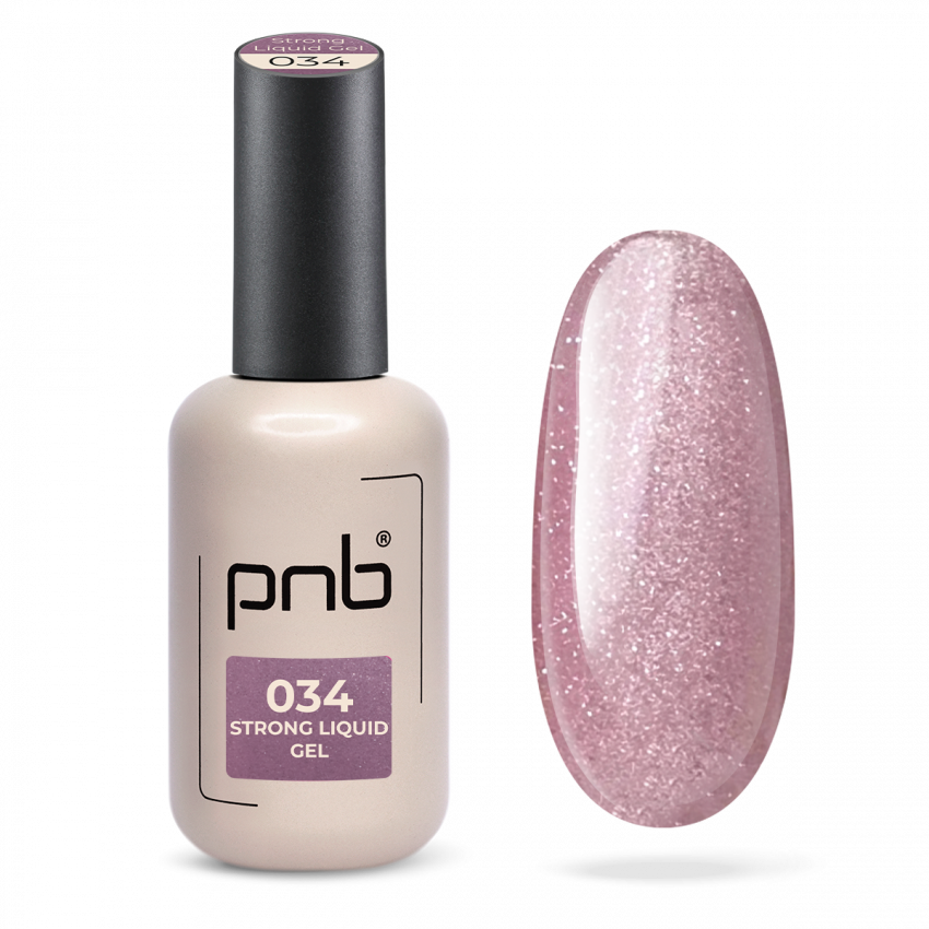 PNB UV/LED Strong Liquid Gel, 034 Silk Whisper, 17 ml