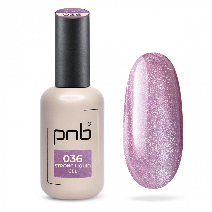 PNB UV/LED Strong Liquid Gel, 036 Moon Orchid, 17 ml