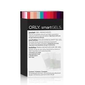 Фольга для зняття гель-лаку 20 шт ORLY Smart Gels Pocket Removers 20 шт