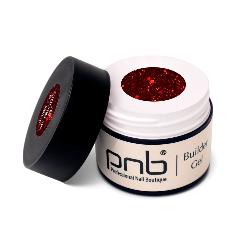 PNB Моделюючий гель PNB Builder Gel 037 My precious червоний 15 мл