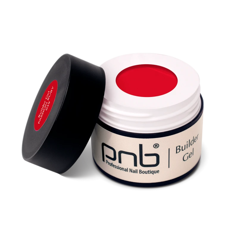 PNB Моделюючий гель PNB Builder Gel 039 Passion Ruby червоний 15 мл