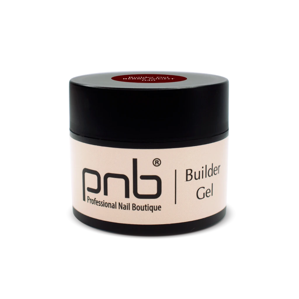 PNB Моделюючий гель PNB Builder Gel 040 Berry Night бордовий 15 мл