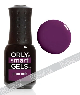 Міні гель-лак ORLY Smart gels Plum Noir темно-фіолетовий, емаль 5,3 мл