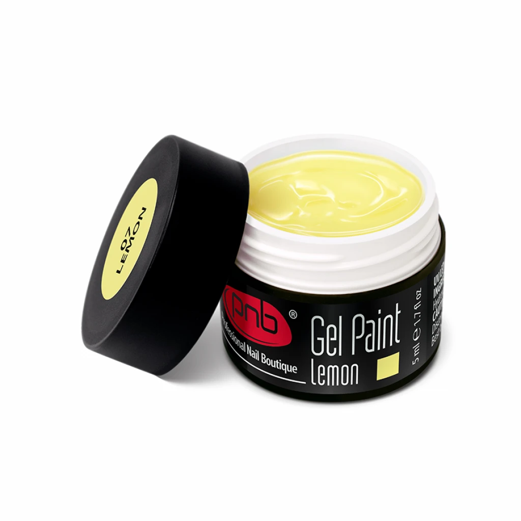 PNB Гель-фарба 07  "Gel Paint Lemon" 5мл