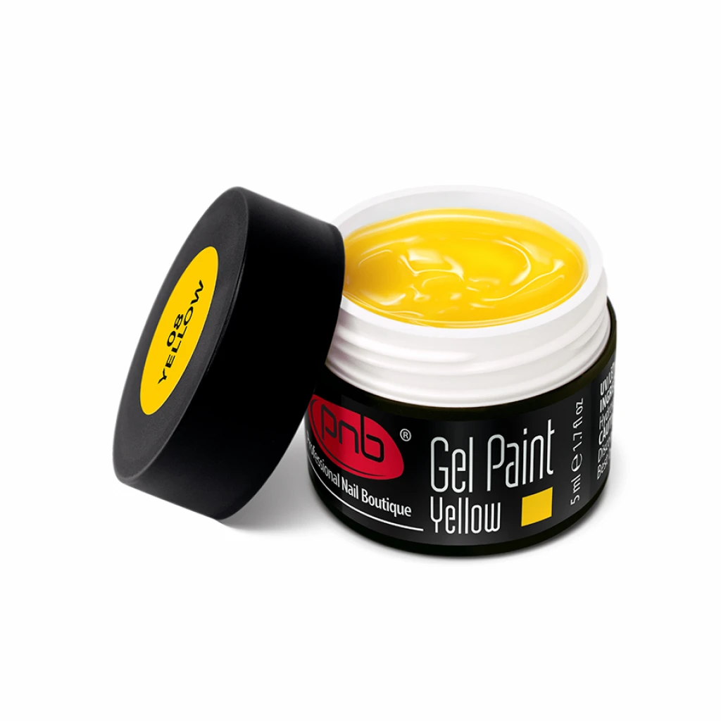 PNB Гель-фарба 08  "Gel Paint Yellow" 5мл