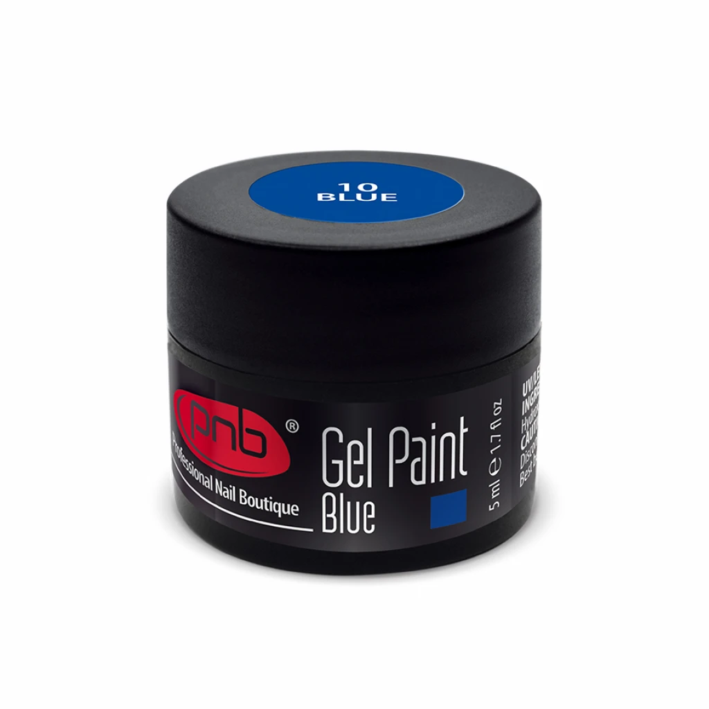 PNB Гель-фарба 10  "Gel Paint Blue" 5мл