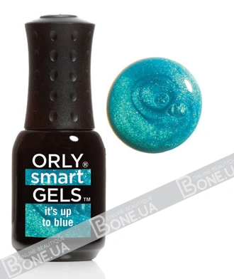 Міні гель-лак ORLY Smart gels Its Up To Blue бірюзовий із шиммером 5,3 мл