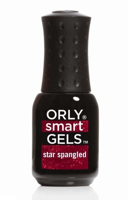 Міні гель-лак ORLY Smart gels Star Spangled червоний з блискітками 5,3 мл