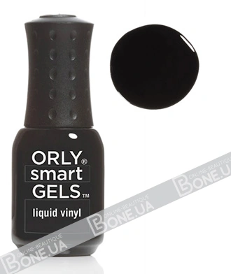Міні гель-лак ORLY Smart gels Liquid Vinyl класичний чорний, емаль 5,3 мл