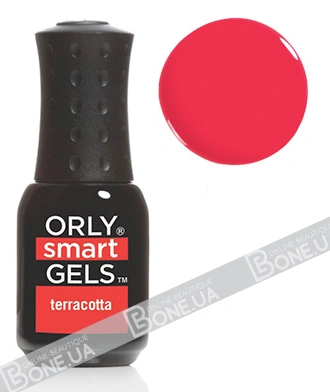 Міні гель-лак ORLY Smart gels Terracotta яскраво-кораловий, емаль 5,3 мл