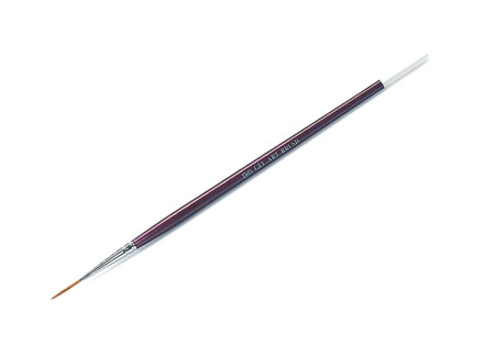 Тонка кругла синтетична кисть для гелю IBD Art Striper Gel  Brush