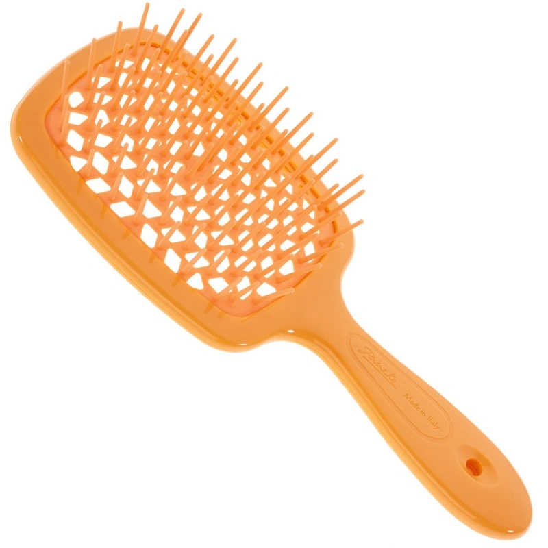 Гребінець з перфорацією Jäneke Superbrush Orange Fluo (SP226 OFL) неоново-оранжевий