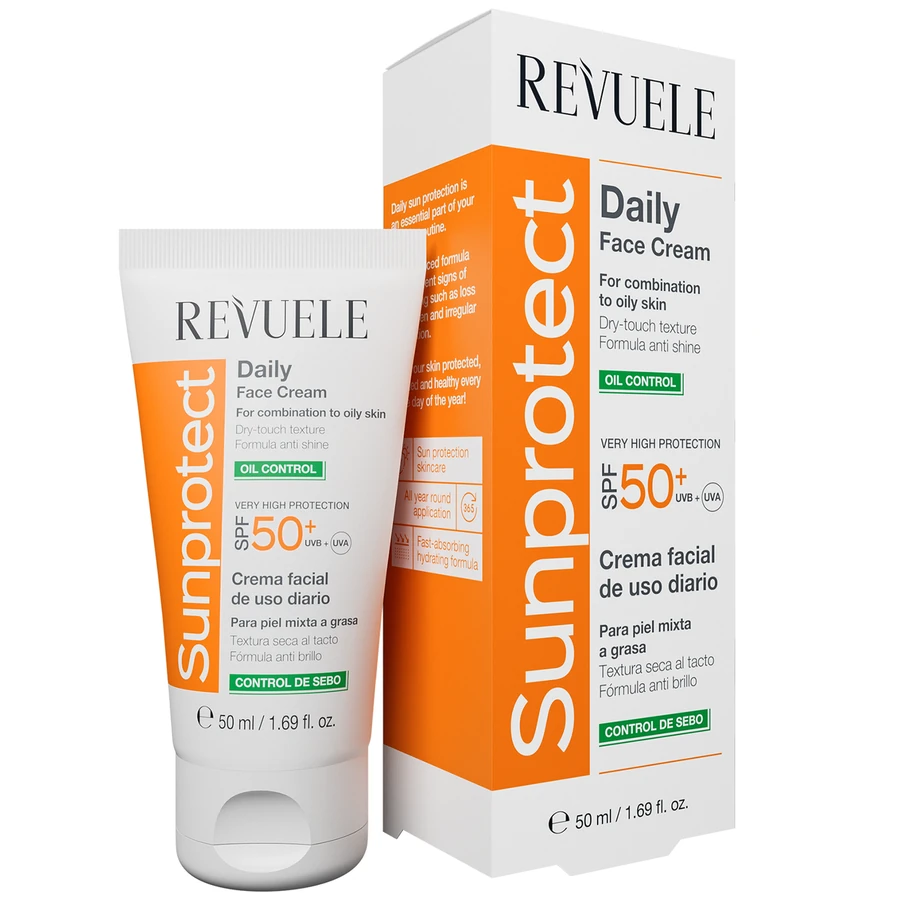 Revuele Sunprotect Daily Face Cream Oil Control SPF50+ 50 мл