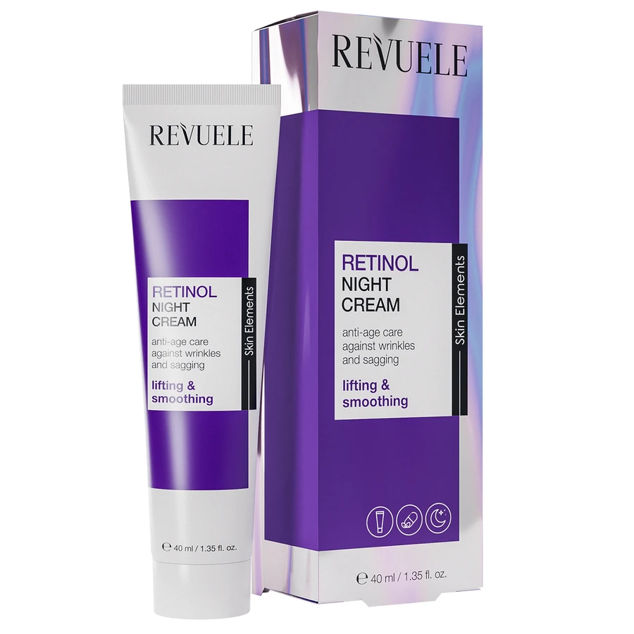 Нічний крем для обличчя з ретинолом Revuele Retinol Night Cream 40 мл