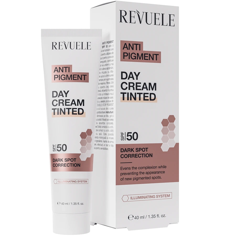 Revuele Anti Pigment Day Cream Tinted SPF50 40 мл