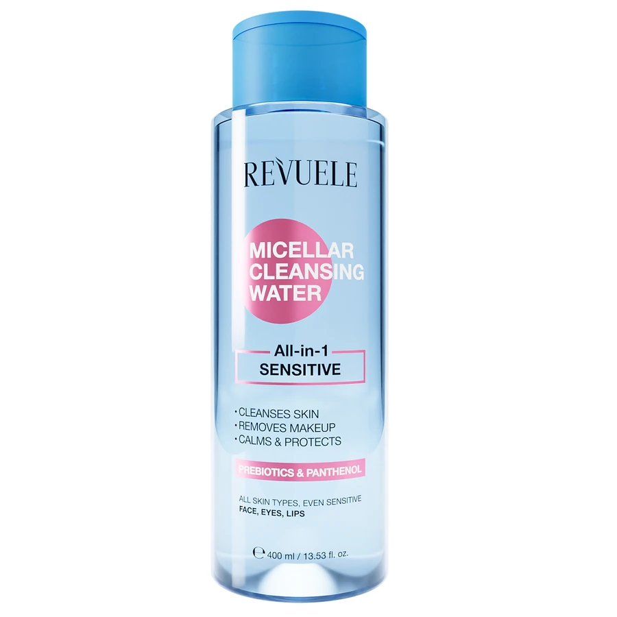Міцелярна вода для чутливої ​​шкіри "Все в одному" Revuele Micellar Cleansing Water All in 1 Sensitive 400 мл